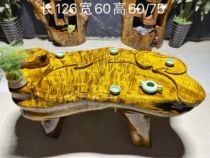 Root carving tea table root carving solid wood tea table natural integral log kung fu tea table chicken wing Wood camphor nanmu