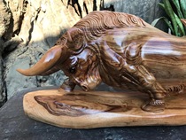 Cliff root carving ornaments gloomy golden nanmu life wishful beauty Maitreya Buddha Maitreya Guan Gong Guanyin ornaments