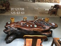 Jinsi Nan Wood root carving tea table natural root solid wood Tea Sea wood carving tea table living room kung fu 37-17
