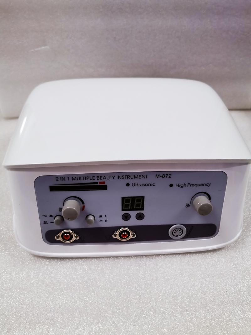 Wanbang brand M872 two-in-one beauty instrument Ultrasonic high frequency electrotherapy import instrument Export import scalp care