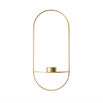  AUDO｜ MENU Denmark Official｜New Product ｜ Oval Brass Tea Candlestick Vase Flower Insert