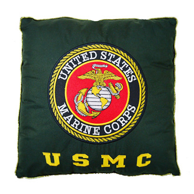 U.S. Marine Corps Cushion (Military Green) Cloth Patch Clothes Patch Embroidered Label Label