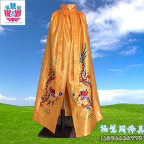 Buddhist supplies 1 5 meters tide embroidered big flower Buddha statue cape shawl Buddha robe dragon robe Buddha robe Buddha garment god garment