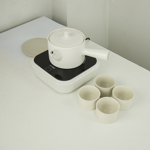 电陶炉煮茶套装养身陶壶小型家用烧水茶壶磁州窑茶具礼品