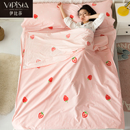 Du lịch túi ngủ bẩn bông di động dành cho người lớn phần mỏng trong nhà bốn mùa khách sạn khăn trải giường khách sạn chống bẩn nguồn cung cấp
