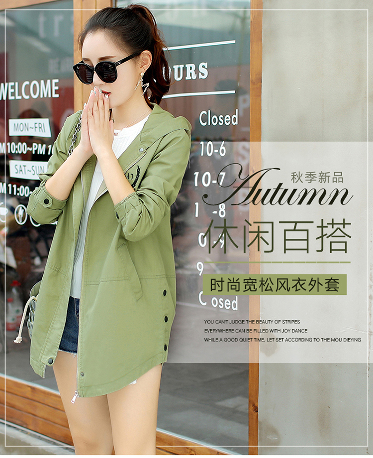 Trench pour femme en Coton - Ref 3228031 Image 7
