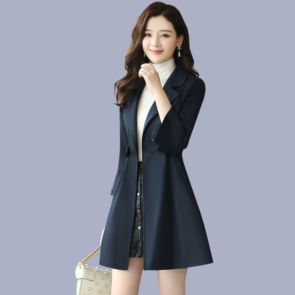 Trench pour femme en Coton - Ref 3226226 Image 3
