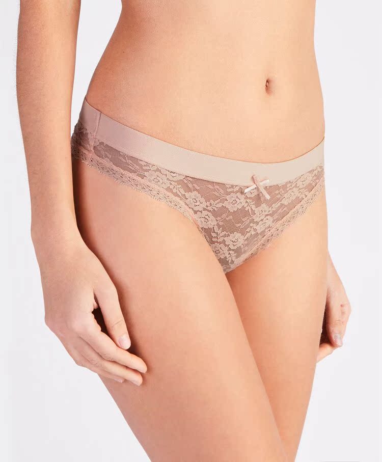 [2 hộp] Quần lót nữ Tây Ban Nha Quần lót cotton trong eo thấp thoải mái hộp quà tặng nhiều màu đồ lót siêu mỏng xuyên thấu