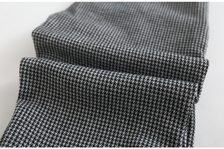 Đầm hoa cho bé houndstooth 2019 mùa xuân mới cho bé gái mặc quần dài trẻ em giản dị kz-b516 quần vớ trẻ em