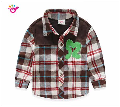 Chemise garcon à manche longue - Ref 2081959 Image 55