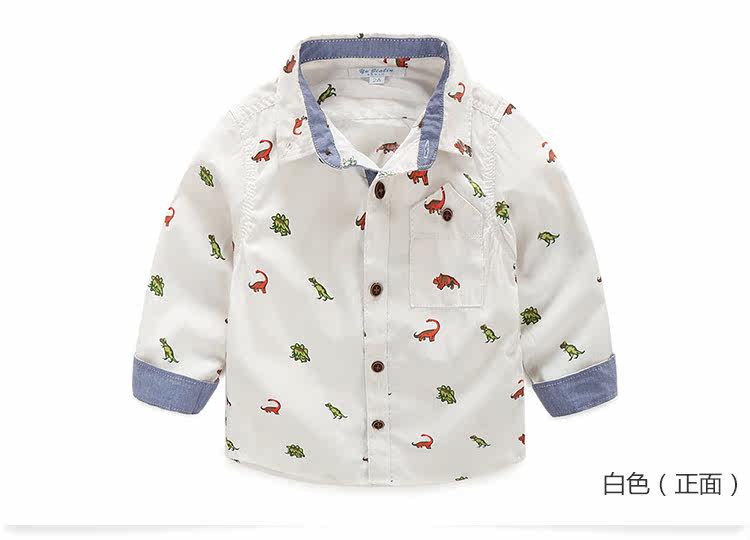 Chemise garcon à manche longue - Ref 2081942 Image 72