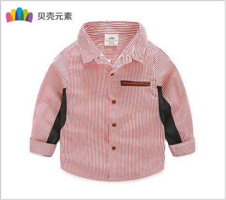 Chemise garcon à manche longue - Ref 2081973 Image 56