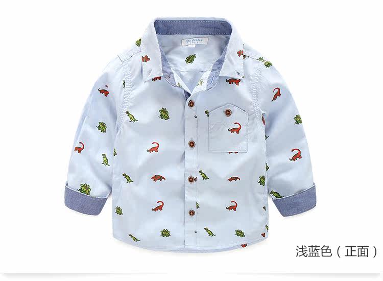 Chemise garcon à manche longue - Ref 2081942 Image 70