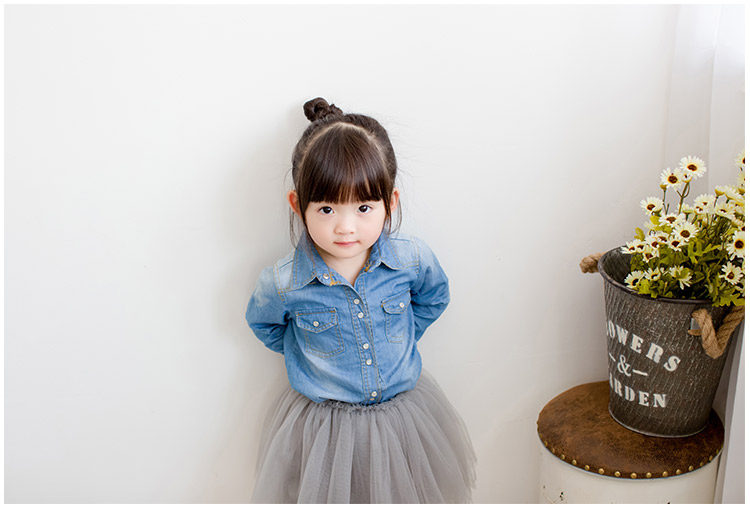 Chemise fille à manche longue - Ref 2088503 Image 70