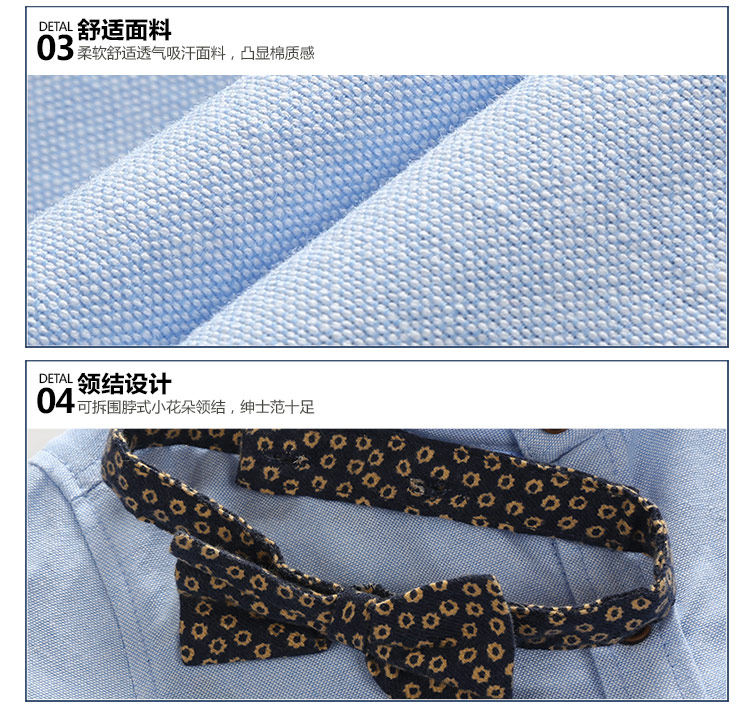 Chemise garcon à manche longue - Ref 2081925 Image 75