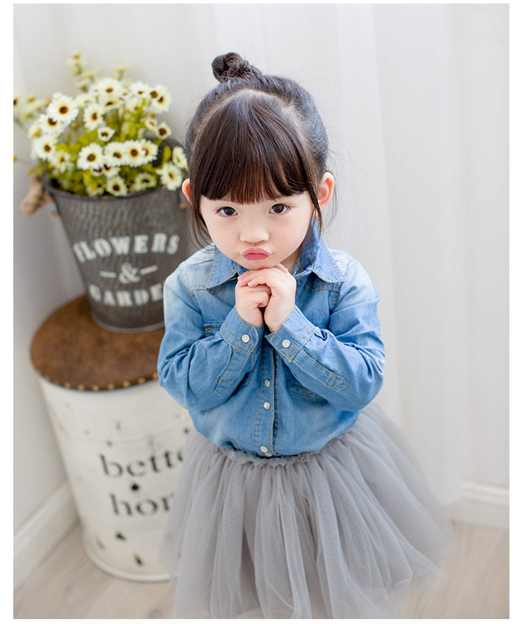 Chemise fille à manche longue - Ref 2088503 Image 67