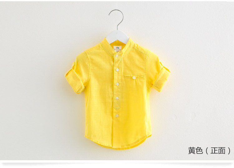 Chemise garcon à manche longue - Ref 2073091 Image 75