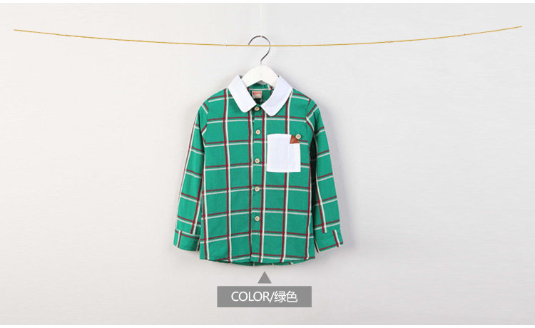 Chemise garcon à manche longue - Ref 2081951 Image 66