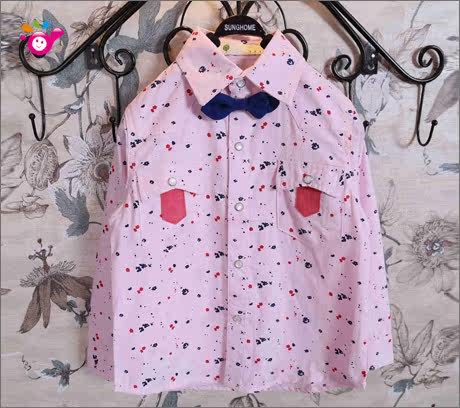 Chemise garcon à manche longue - Ref 2081922 Image 55