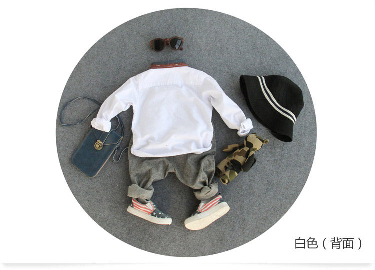 Chemise garcon à manche longue - Ref 2074860 Image 71