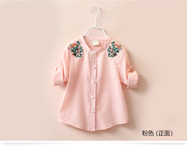 Chemise fille à manche longue - Ref 2088517 Image 68