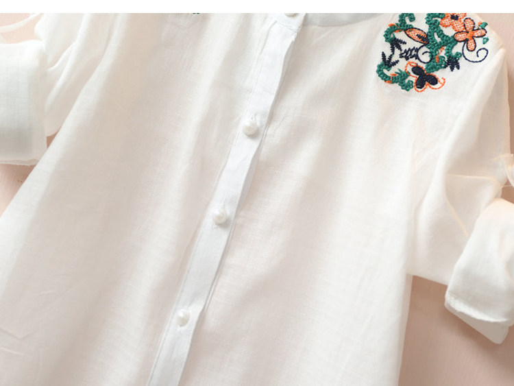 Chemise fille à manche longue - Ref 2088517 Image 83