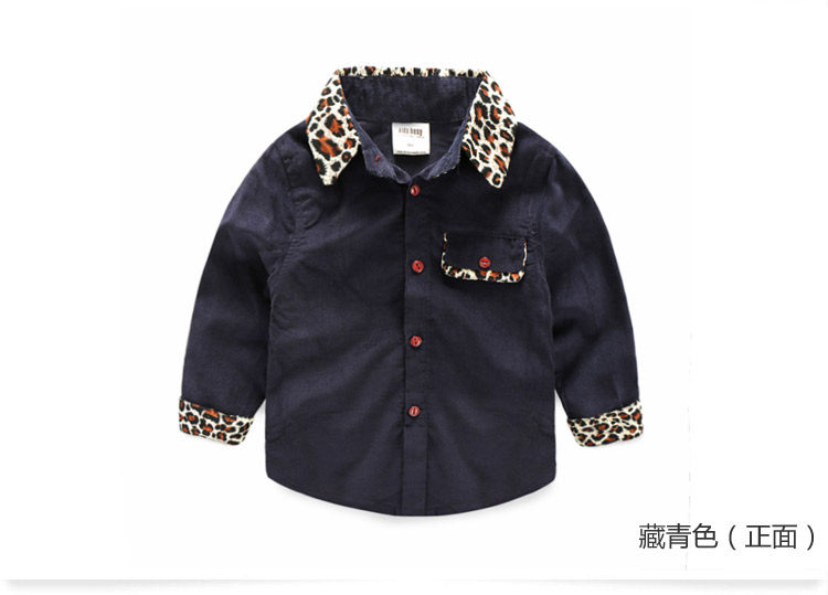 Chemise garcon à manche longue - Ref 2081912 Image 77