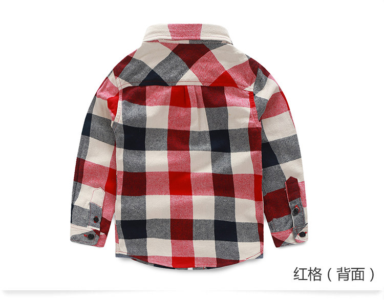 Chemise garcon à manche longue - Ref 2081961 Image 71