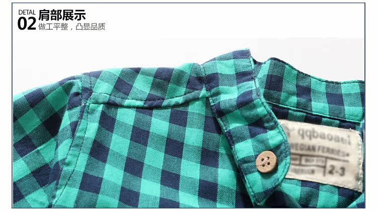 Chemise garcon à manche longue - Ref 2081933 Image 75