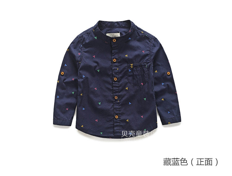 Chemise garcon à manche longue - Ref 2081949 Image 73