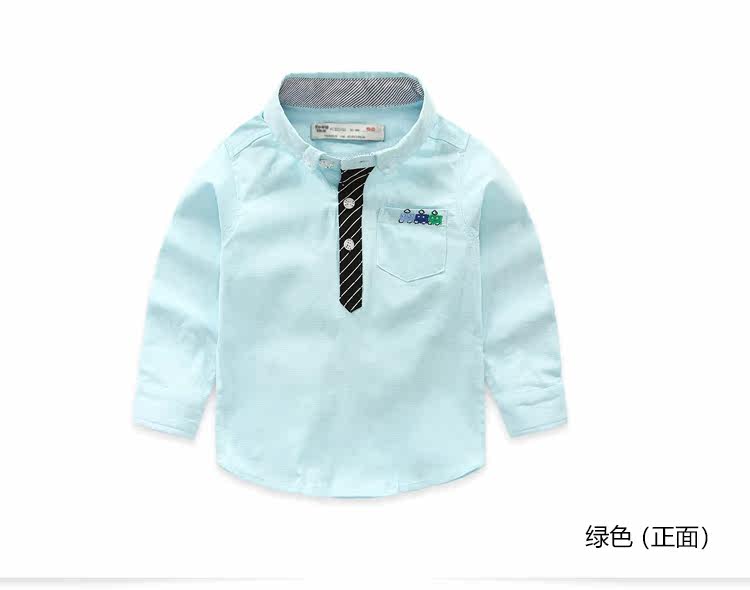 Chemise garcon à manche longue - Ref 2074395 Image 74