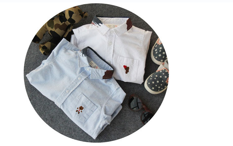 Chemise garcon à manche longue - Ref 2074860 Image 81