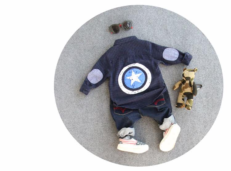 Chemise garcon à manche longue - Ref 2081944 Image 23