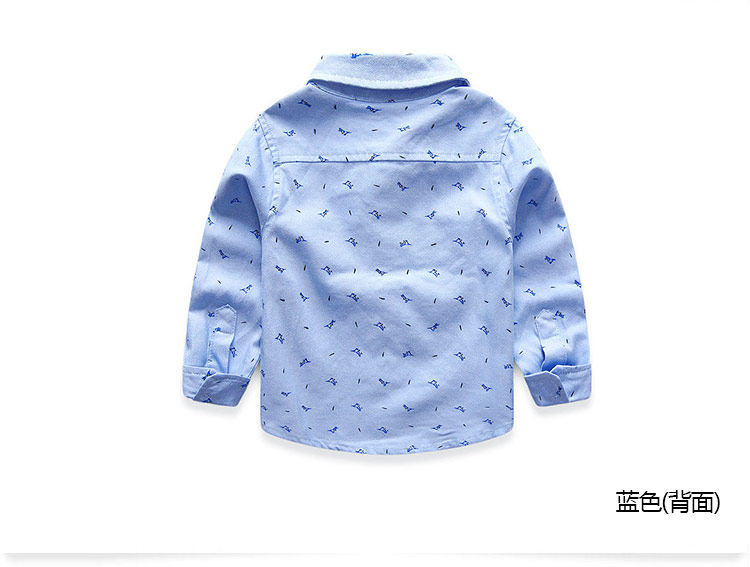 Chemise garcon à manche longue - Ref 2081920 Image 70