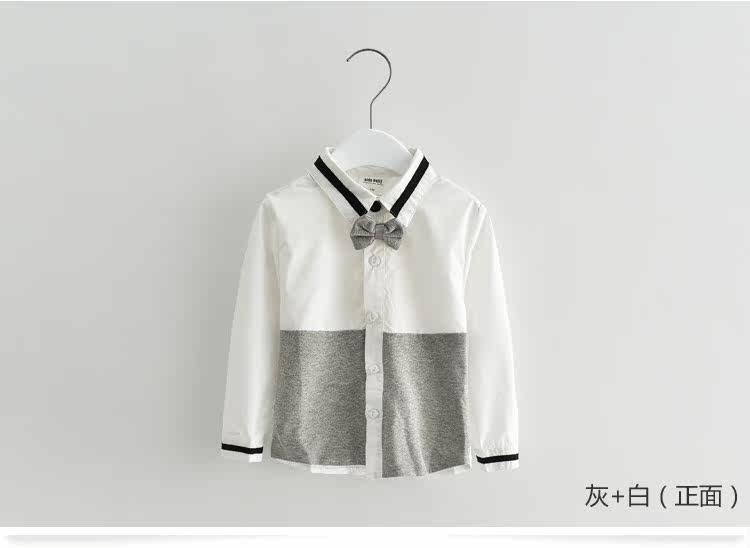 Chemise garcon à manche longue - Ref 2081938 Image 68