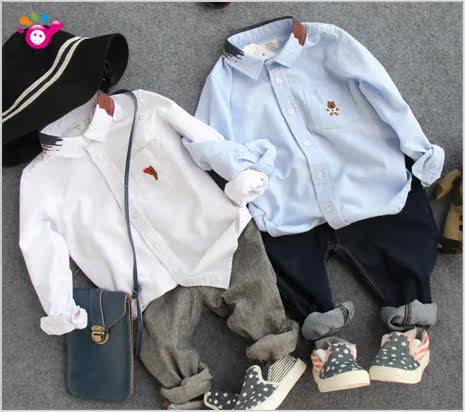 Chemise garcon à manche longue - Ref 2074860 Image 55