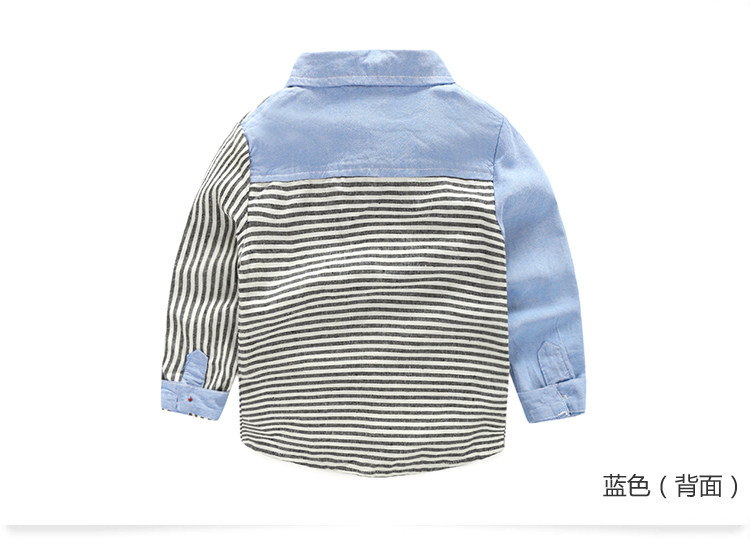 Chemise garcon à manche longue - Ref 2081962 Image 72