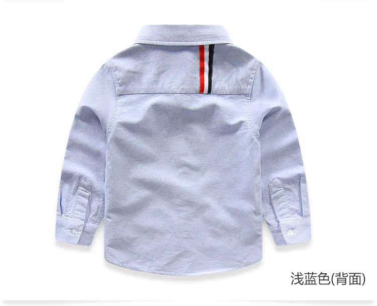 Chemise garcon à manche longue - Ref 2081932 Image 69