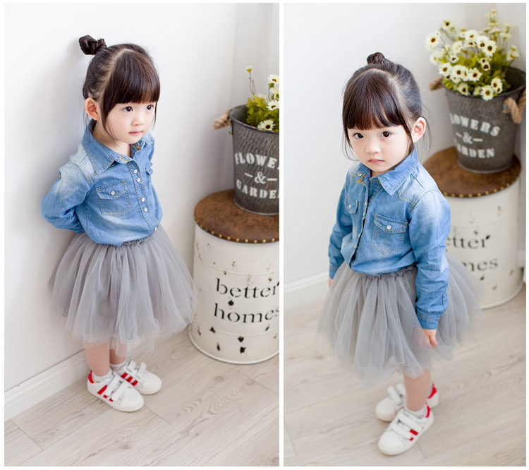 Chemise fille à manche longue - Ref 2088503 Image 68