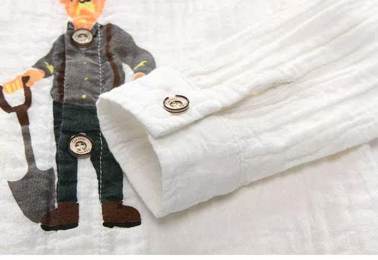 Chemise garcon à manche longue - Ref 2081967 Image 113