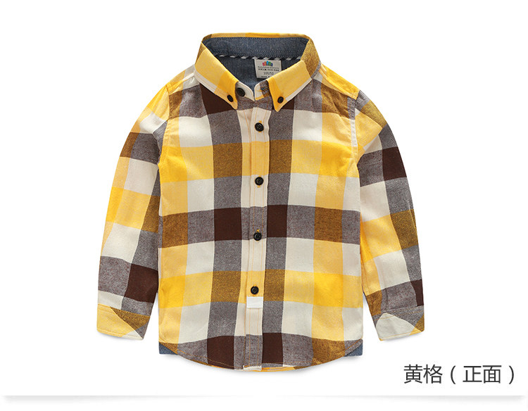 Chemise garcon à manche longue - Ref 2081961 Image 74