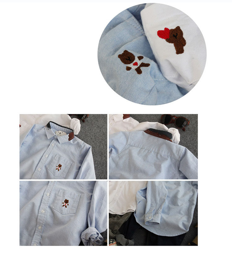 Chemise garcon à manche longue - Ref 2074860 Image 85