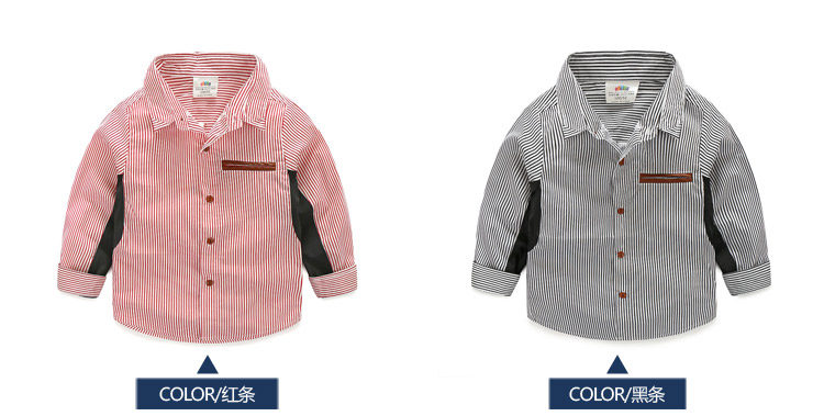 Chemise garcon à manche longue - Ref 2081973 Image 69