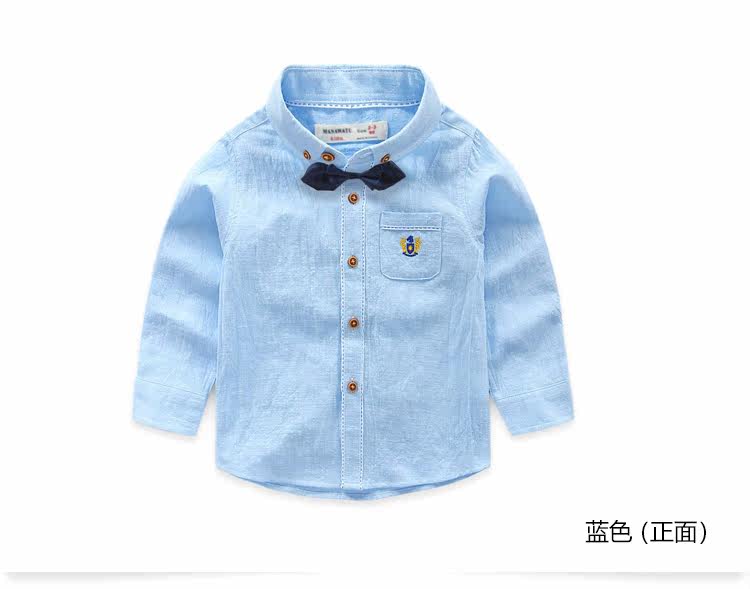 Chemise garcon à manche longue - Ref 2081970 Image 71