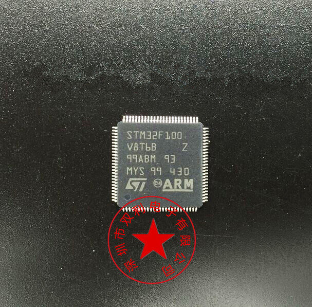 ST Chip STM32F100V8T6B LQFP100 ARM microcontroller franchise STM series original dress