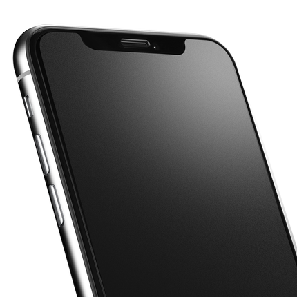 iPhoneX钢化膜xs磨砂膜苹果钻石Xsmax磨砂全