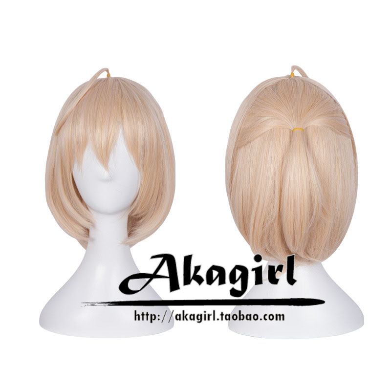 FGO Sakura saber Oda Co., Ltd. cosplay tóc giả lông màu cam nhạt nhỏ bọ cạp anime cos tóc giả - Cosplay cosplay nam