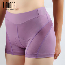 Lampada Riding Underpants Ladies High-end Silicone Pad Sexy Plus Size Bike Pants Black Shorts