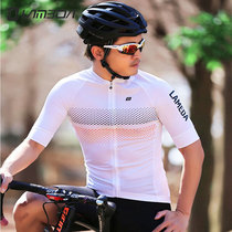 Lamparda Summer Outdoor Short Sleeve Riding Suit Men Mountain Bike Blouse Breathable Shorts Riding Sports Gear
