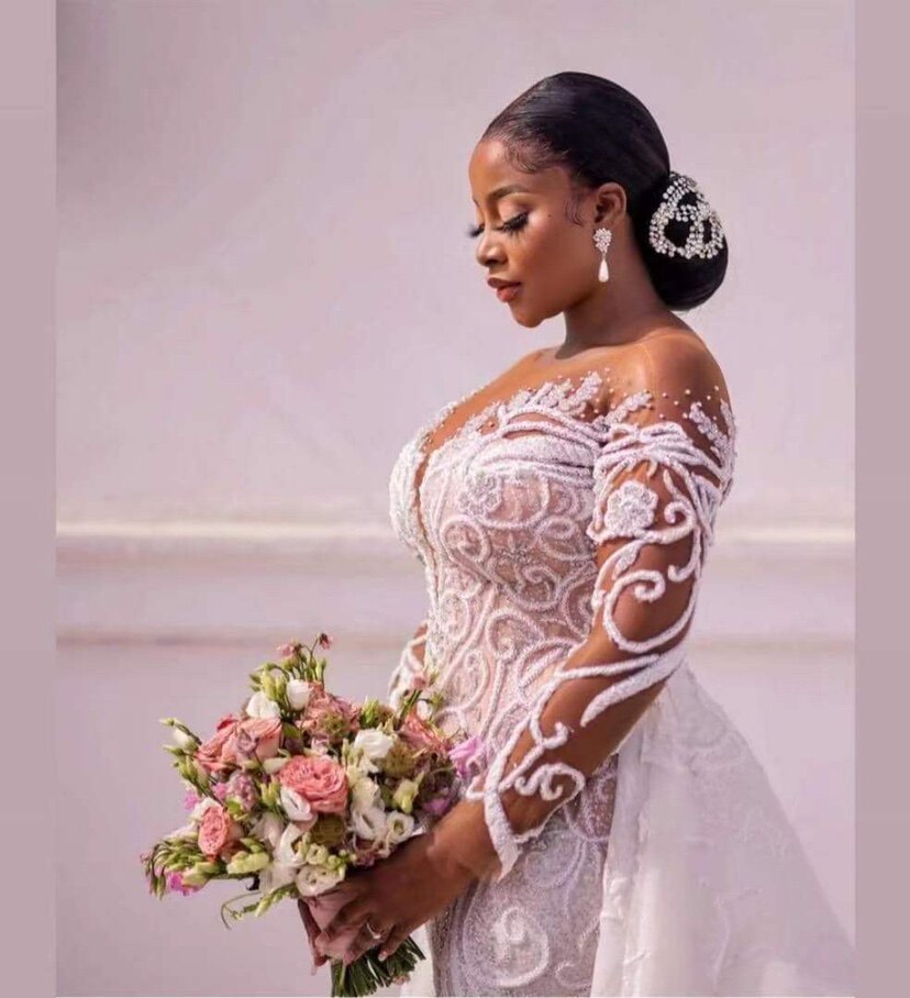 Плюс размер русалка свадебное платье S свадебное платье MA MA 